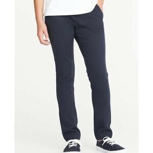 Old Navy Navy Blue Uniform Girls' Adjustable Waist Skinny Pants Size 6